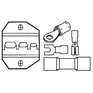 DURATOOL INTERCHANGEABLE DIE CRIMPING TOOL