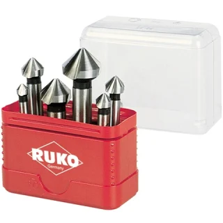 RUKO 6 PIECE DEBURRING COUNTERSINK SET - A102156