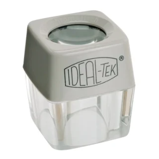 לופה אופטית חצי שקופה - הגדלה X8 IDEAL-TEK