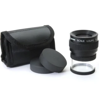 IDEAL-TEK X7 MAGNIFYING LOUPE WITH SCALE - M1207