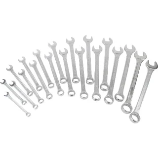 DURATOOL 21 PIECE COMBINATION SPANNER SET