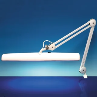 LIGHTCRAFT TWIN TUBE BENCH TASK LAMP - LC8011