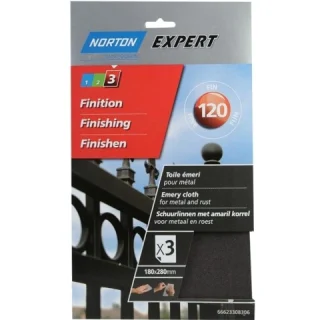 חבילת בדי שמיר לליטוש - FINE DUTY NORTON ABRASIVES