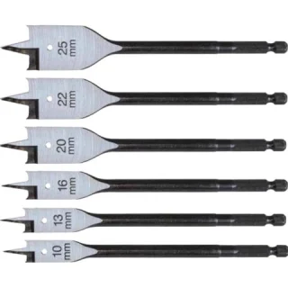 CK TOOLS PROFESSIONAL FLAT WOOD DRILL BITS - T2942 SERIES