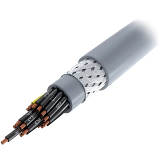 כבל חשמל גמיש - 3X0.50MM² - MULTICORE CY - בידוד אפור PRO-POWER