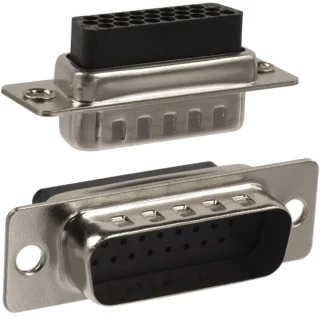 MULTICOMP HIGH DENSITY D-TYPE CONNECTORS - CRIMP CONTACTS