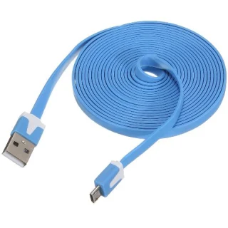 כבל VA-FC-1M-BLW , USB A ⇒ USB MICRO B FTDI