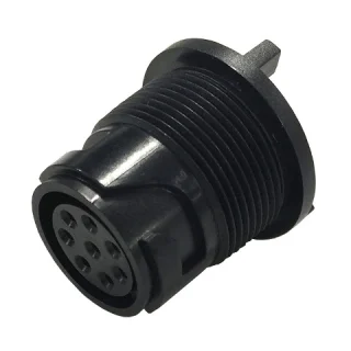 מחבר תעשייתי PXP4013/12P/PC - חיבור למעגל מודפס - פין זכר - 12 מגעים BULGIN