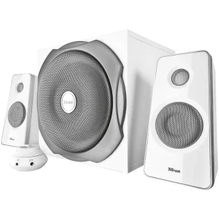 רמקולים למחשב - TRUST TYTAN WHT 2.1 TRUST