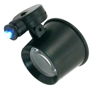 לופה עם תאורת LED - הגדלה DURATOOL - X4 DURATOOL