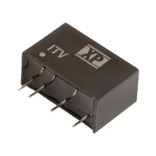 ממיר מתח - 1W , 21.6VDC ~ 26.4VDC ⇒ ±12VDC , 41.6MA XP POWER
