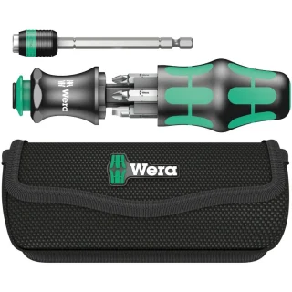 WERA SCREWDRIVER WITH 6PCS BIT MAGAZINE - KRAFTFORM KOMPAKT 20