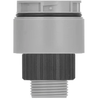 מתאם התחברות אפור - HOLE MOUNT - למנורות התראה מודולריות WERMA