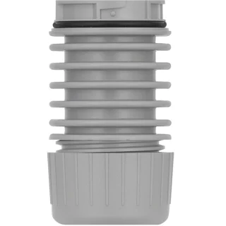 מתאם התחברות אפור - TUBE MOUNT - למנורות התראה מודולריות WERMA