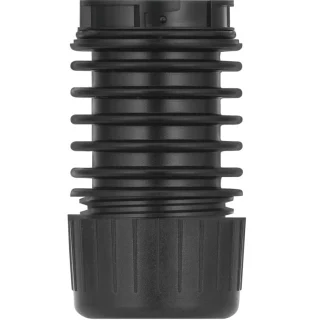 מתאם התחברות שחור - TUBE MOUNT - למנורות התראה מודולריות WERMA