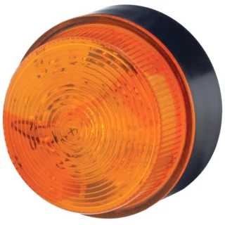 מנורת התראה כתומה מהבהבת - XENON , 115VAC ~ 230VAC MOFLASH SIGNALLING