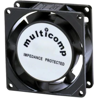 מאוורר - 115VAC , 80MMx80MMx25MM MULTICOMP