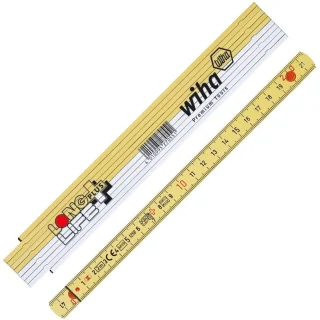 WIHA FOLDING PLASTIC 2M RULER - 41020011