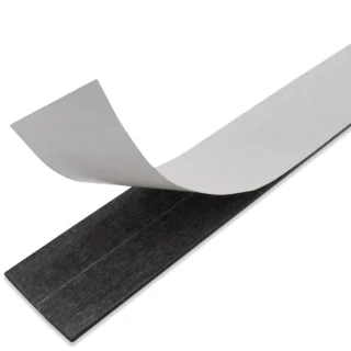 סט 10 רצועות מגנט גמישות עם דבק - 12.7MM X 0.8MM X 100MM ECLIPSE MAGNETICS