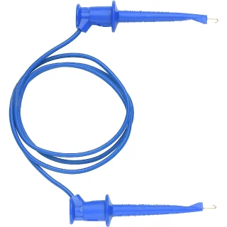 Pomona 3781-18-5 Minigrabber Test Clip Patch Cord, Green, 18 In