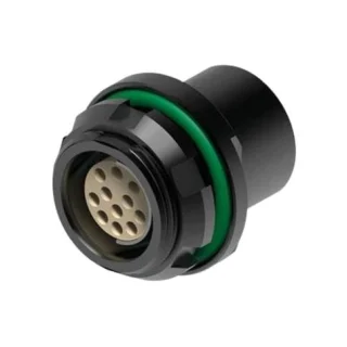 מחבר FISCHER - נקבה לפנל - 19 מגעים - DBPE 104 A092-140 FISCHER CONNECTORS