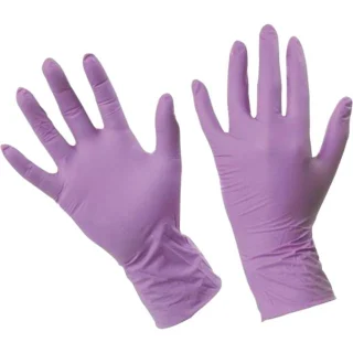 חבילת כפפות לחדרים נקיים - NITRILE - מידה MEDIUM MULTICOMP