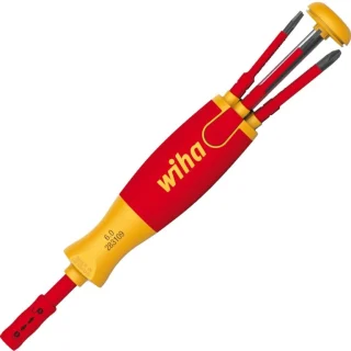 ידית מברג מבודד עם מחסנית 6 ביטים - WIHA 2831 09 021 WIHA