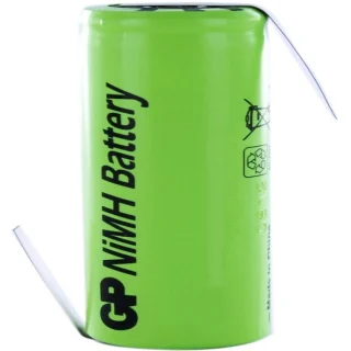GP BATTERIES RECHARGEABLE BATTERIES WITH SOLDER TAGS