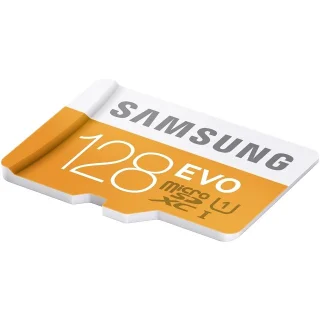 כרטיס זיכרון - SAMSUNG EVO - MICROSD 128GB - 48MB/S SAMSUNG