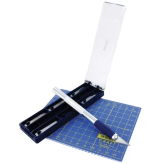 סט כלים בסיסי עם משטח חיתוך - (MC PTK2008 - A6 (148X105MM MODELCRAFT