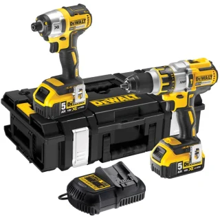 DEWALT 18V COMBI DRILL & IMPACT DRIVER KIT - DCK255P2