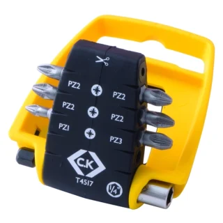 סט ביטים מקצועי למברגה - 6 יחידות - CK TOOLS T4517 CK TOOLS