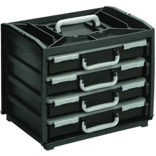 מערכת ניידת לאחסון רכיבים - 375X310X265MM - ATHOME HANDYBOX RAACO