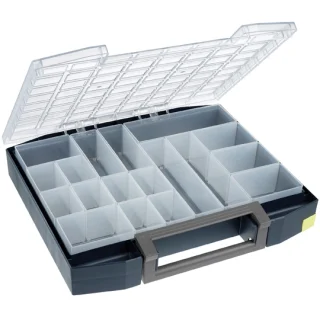 מערכת ניידת לאחסון רכיבים - 465X401X78MM - BOXXSER 80 8X8-18 RAACO