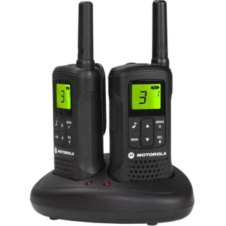 MOTOROLA TWO WAY PMR446 RADIOS - TLKR T60 TWIN PACK