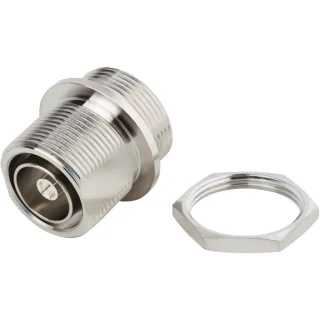 מתאם קואקסיאלי - DIN 7/16 SOCKET - DIN 7/16 SOCKET B/H AMPHENOL