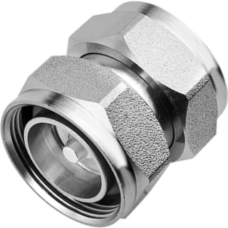 מתאם קואקסיאלי - DIN 7/16 PLUG- DIN 7/16 PLUG AMPHENOL