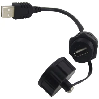 כבל 100MM - A(M) ~ A(F-P/M) - USB 2.0 MULTICOMP