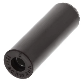 סט שקעי בננה 4MM להברגה לכבל - בידוד שחור HIRSCHMANN