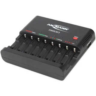 ANSMANN BATTERY CHARGER - POWERLINE 8