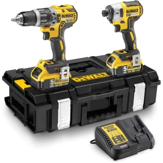 DEWALT 18V COMBI DRILL & IMPACT DRIVER KIT - DCK266P2