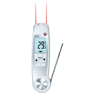 מודד טמפרטורה ידני דיגיטלי - TESTO 104-IR THERMOMETER TESTO