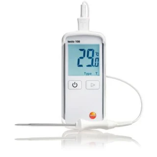מודד טמפרטורה ידני דיגיטלי - TESTO 108 THERMOMETER TESTO