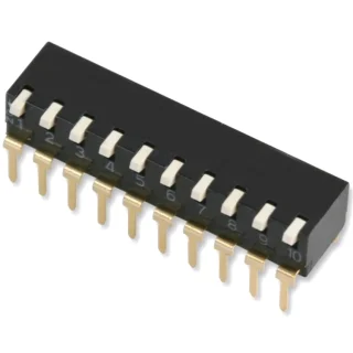 מפסק DIP למעגל מודפס - 4 מעגלים - סדרת EPI MULTICOMP