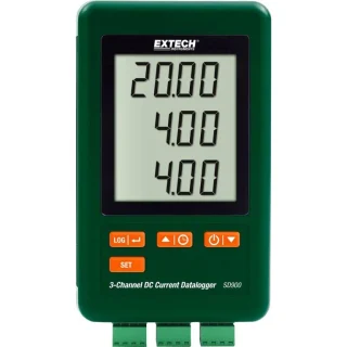 אוגר נתונים - זרם ישר , 2700000 זכרונות , EXTECH SD900 EXTECH INSTRUMENTS