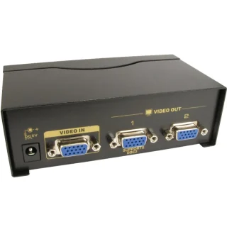 מפצל אקטיבי 2PORT , 450MHZ - VGA NEWLINK