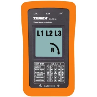 TENMA PHASE ROTATION METER - 72-3515