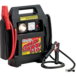 CLARKE PORTABLE 12 VOLT POWER PACK WITH COMPRESSOR - JUMPSTART 910