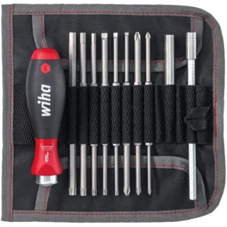 ידית מברג עם סט 16 ביטים - WIHA 79187 T04 WIHA