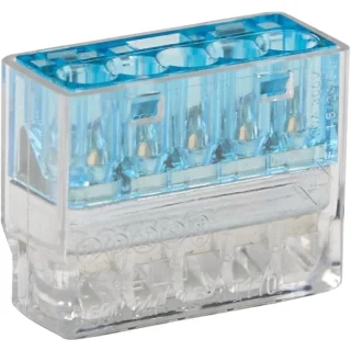 מחבר טרמינל בלוק - TE PUSH GRIP - חמישה מגעים TE CONNECTIVITY